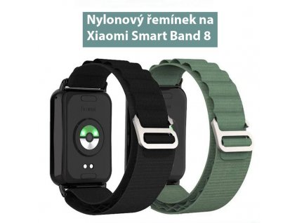 nylonový pásek na Xiaomi Smart Band 8 Pro 0