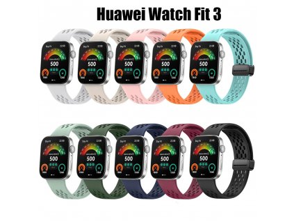silikonový řemínek k Huawei watch fit 3 0000 Vrstva 1