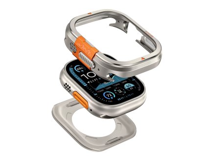 kovový kryt na Apple Watch Ultra 2 4