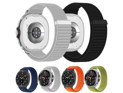 Prodyšný nylonový řemínek pro Samsung Galaxy Watch 8 8 Classic Originální náramek 0026 Vrstva 1