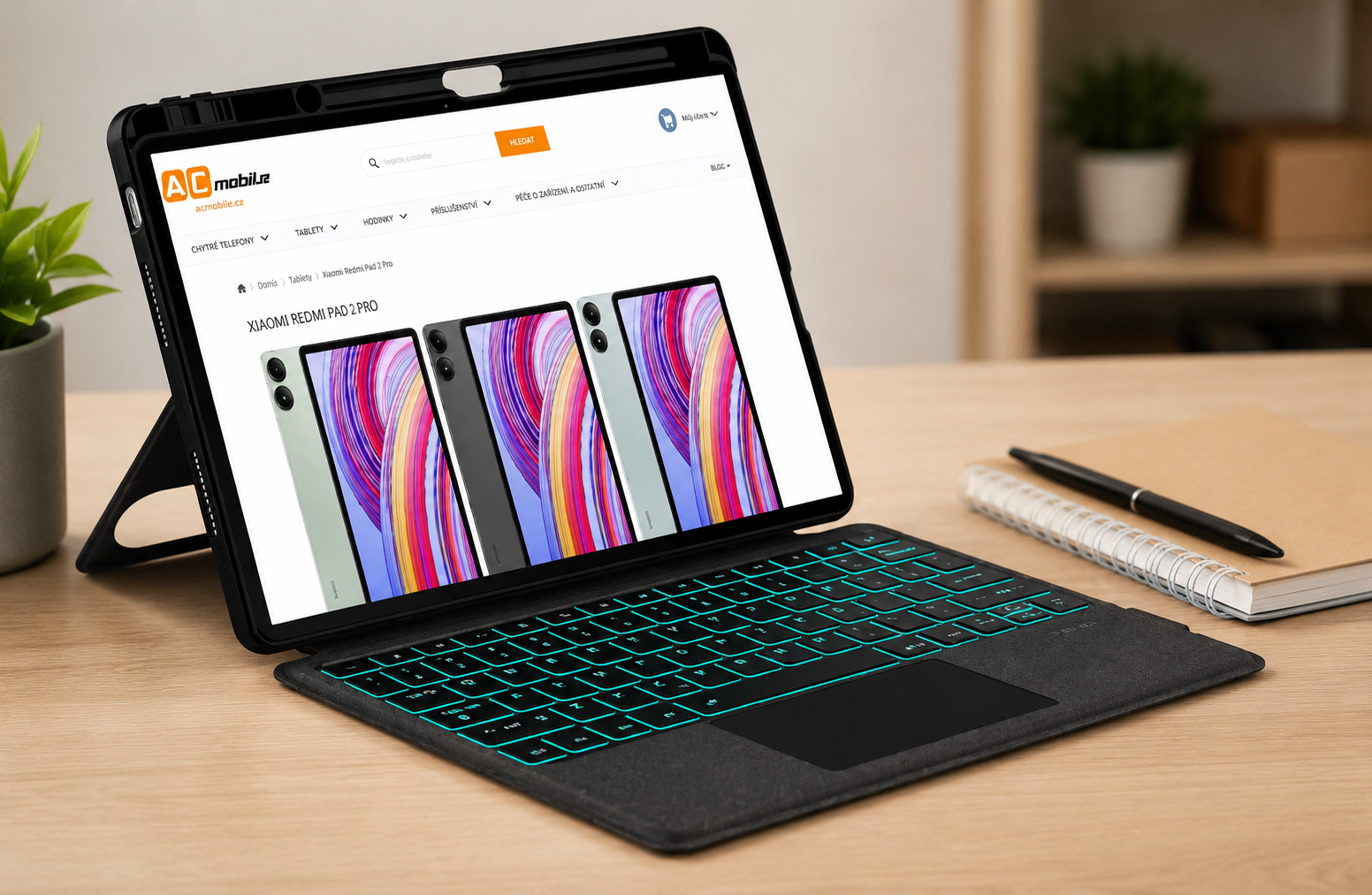 Xiaomi Redmi Pad 2 Pro 12,1" do školy: prečo sme namiesto notebooku vybrali tablet s klávesnicou