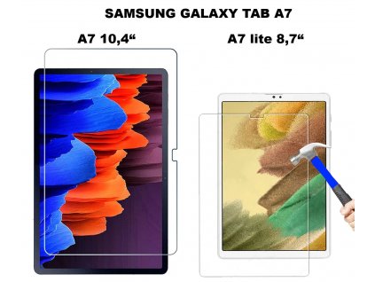 tvrzené sklo na tablet samsung galaxy tab A7 lite0