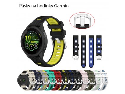 Dvoubarevné pásky na hodinky Garmin