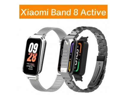 kovový pásek na Xiaomi Smart Band 8 Active 1