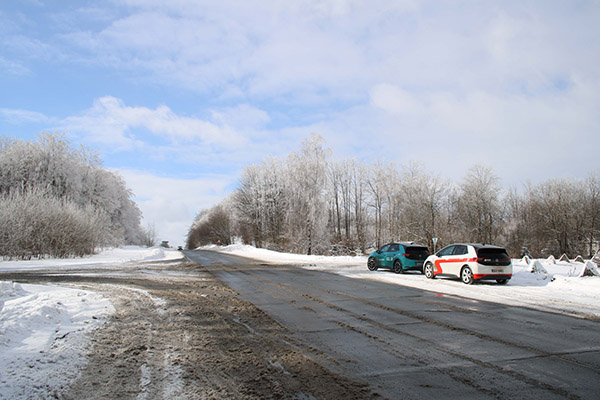 Arktický test elektromobilow VW ID.3