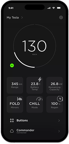 Aplikácia S3XY Gadgets for TESLA
