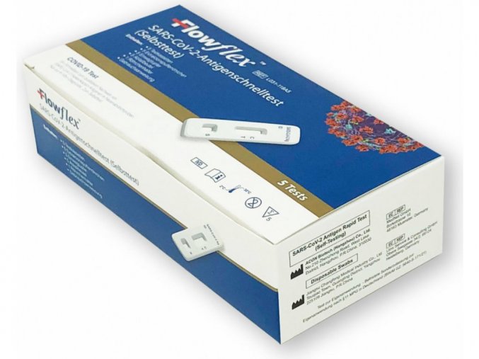 Acon Biotech Hangzhou Flowflex SARS-CoV-2 Antigen Rapid Test 5 ks