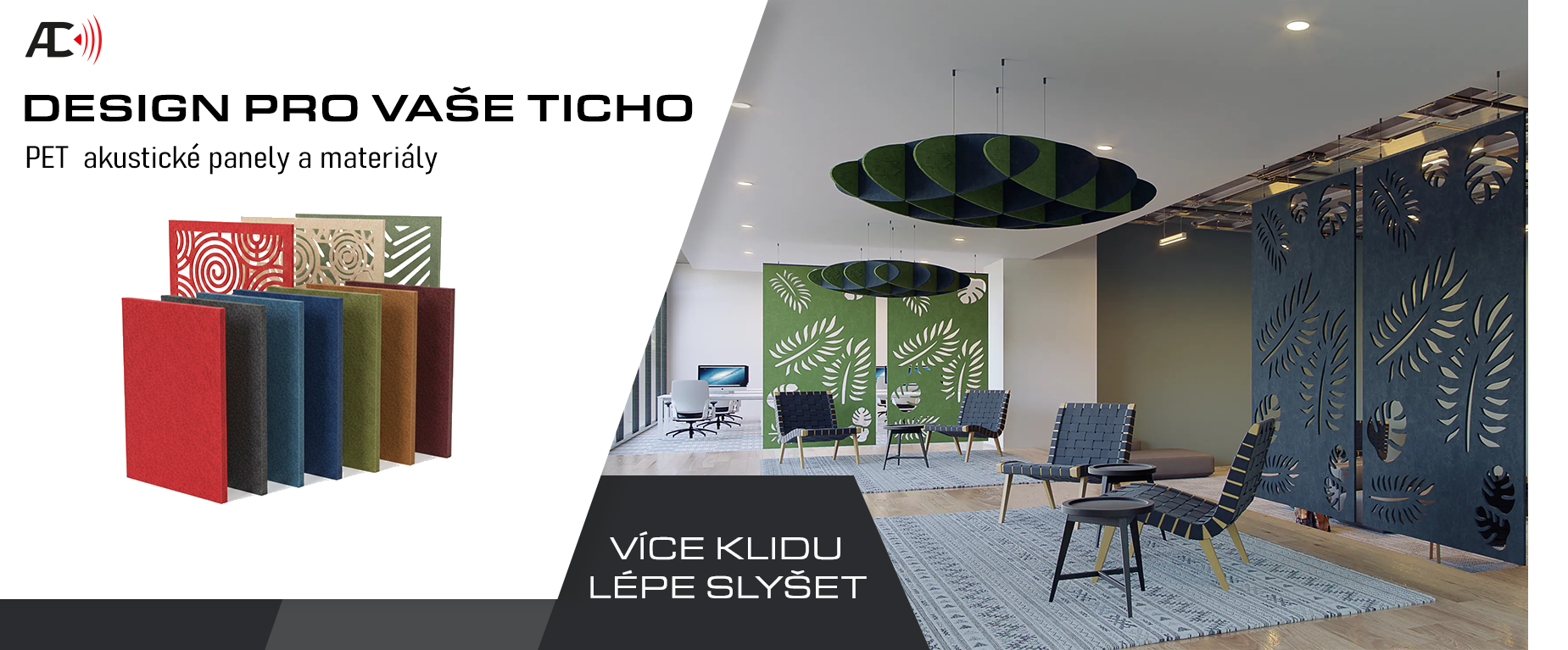 Designové akustické prvky vašeho domova