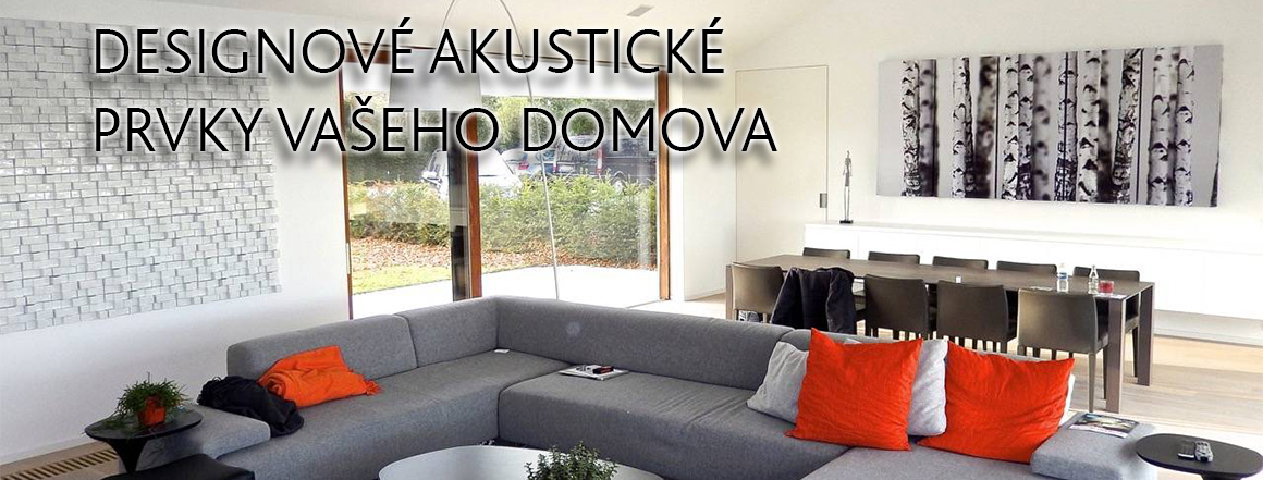 Designové akustické prvky vašeho domova