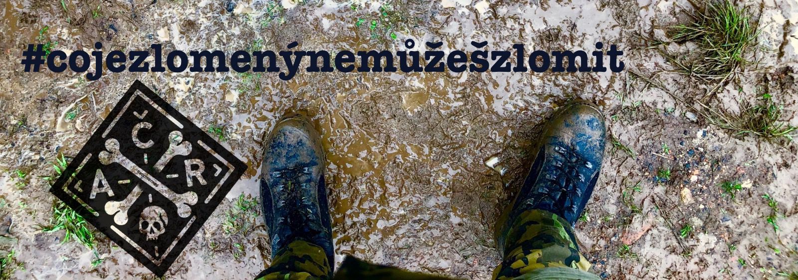 Nášivka - AČR Cross Bones (barevná)