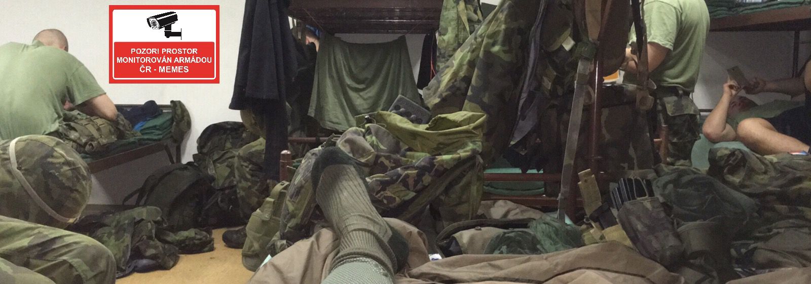 Samolepka - POZOR, PROSTOR MONITOROVÁN