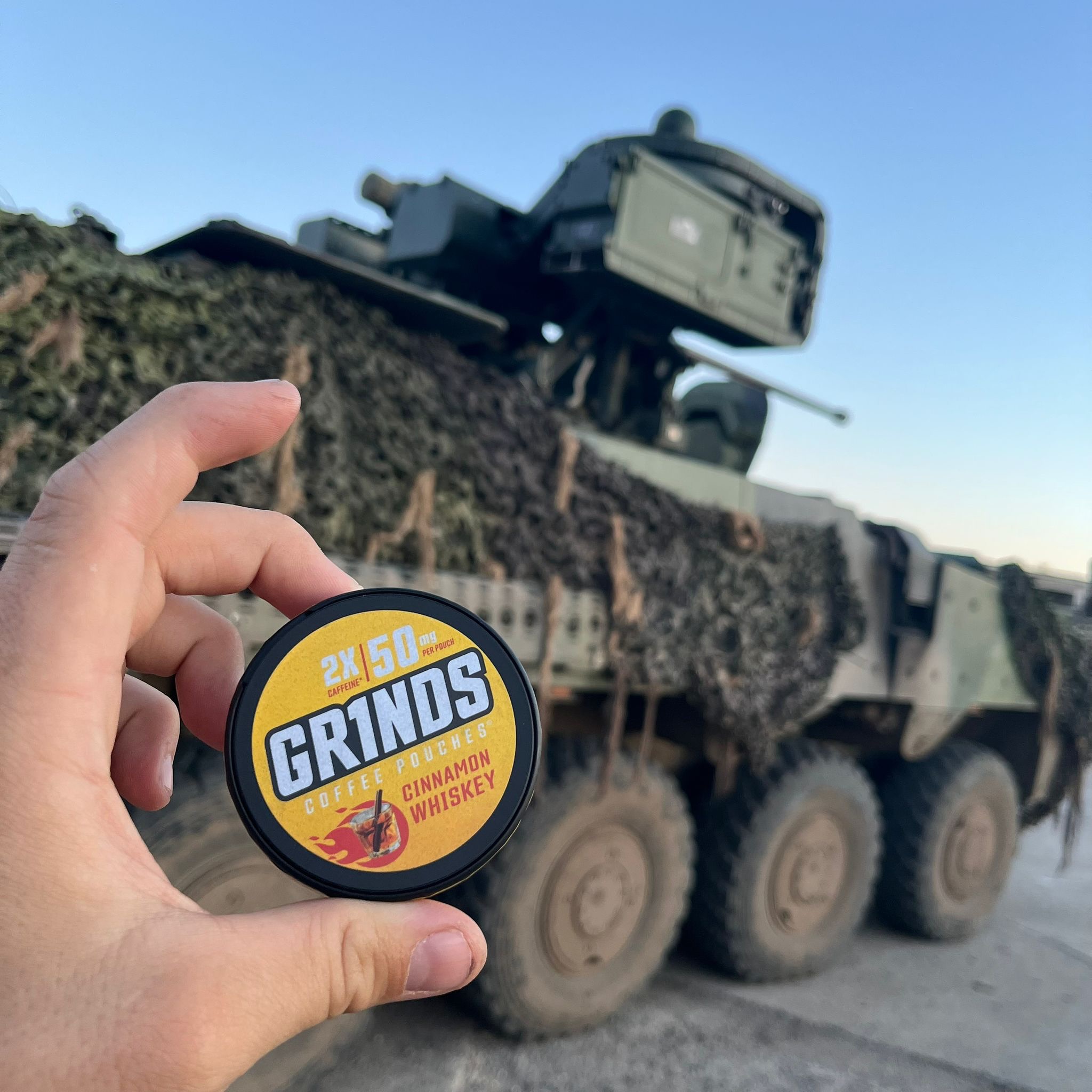 GR1NDS Cinnamon Whiskey