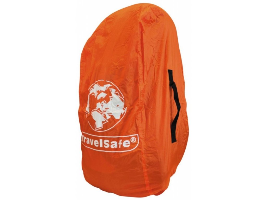 TravelSafe pláštěnka přes batoh Combipack L oranžová