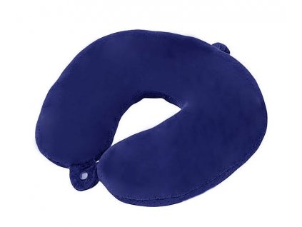 TravelSafe cestovní podhlavník Travel Pillow Fleece blue