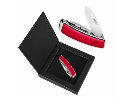 Swiza luxusní kapesní nůž D03 Leather red