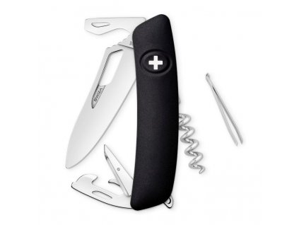 Swiza kapesní nůž SH03R Single Hand black