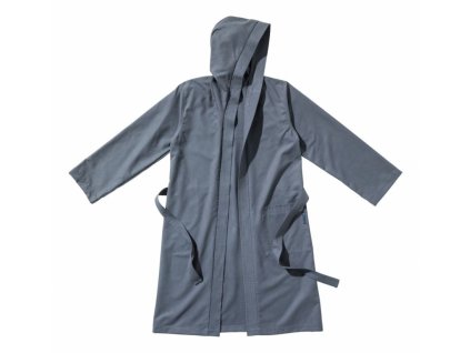 Cocoon župan Ultralight Microfiber Bathrobe M anchor grey