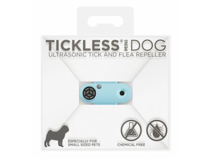 Tickless ultrazvukový odpuzovač klíšťat Mini Dog light blue