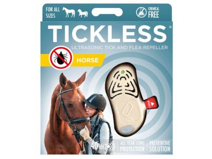 Tickless ultrazvukový odpuzovač klíšťat HORSE beige