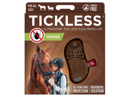 Tickless ultrazvukový odpuzovač klíšťat HORSE brown