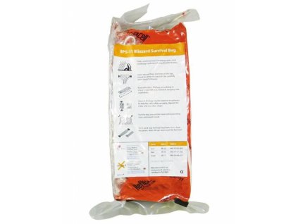 BCB Adventure nouzový vak Blizzard Survival Bag orange