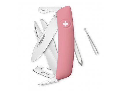 Swiza kapesní nůž D08 Standard pink