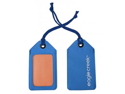 eagle creek EC0A81BC325 visacky reflective luggage tag aizome blue