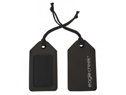 eagle creek EC0A81BC010 visacky reflective luggage tag black