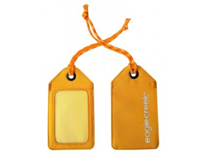 eagle creek EC0A81BC299 visacky reflective luggage tag sahara yellow