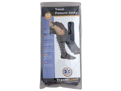 TravelSafe podkolenky Travel pressure socks M/39-42