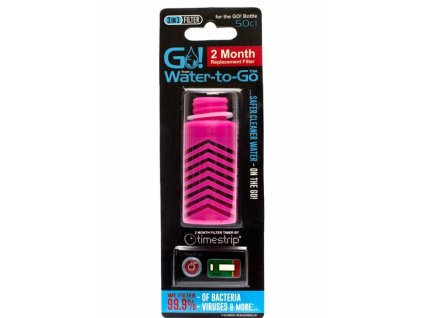 BCB Adventure filtr pro lahev Water To Go ADV029 pink