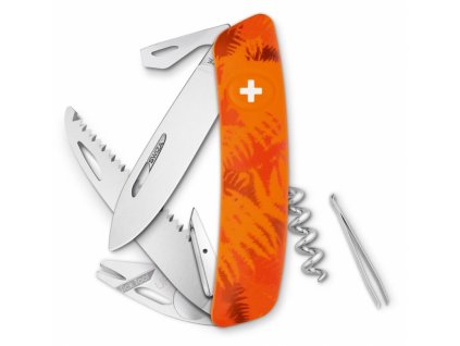 Swiza kapesní nůž TT05 Tick-Tool Camo Filix orange