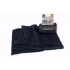 Cocoon merino deka Merino Wool/Silk Blanket graphite blue