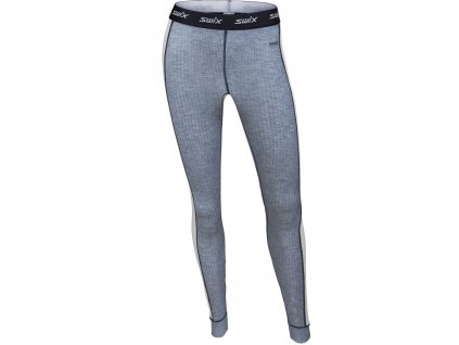 SWIX raceX bodywear pants W - grey melange