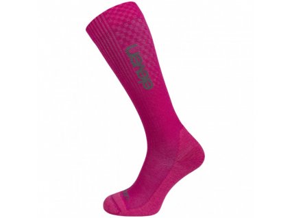 kompresni podkolenky eleven merino fuchsia