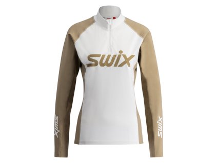 SWIX raceX dry half zip W - dune