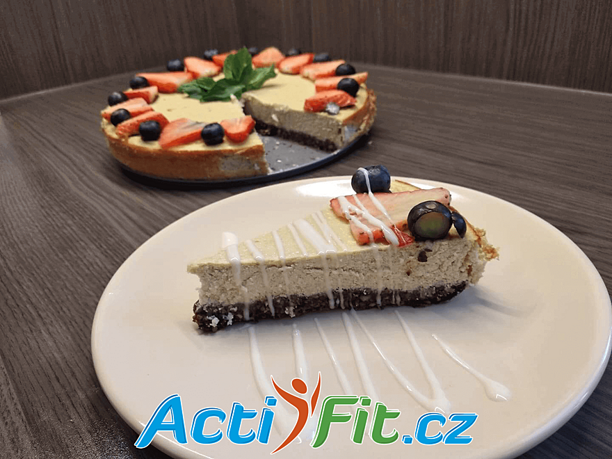 RECEPTY: Fitness tofu cheescake