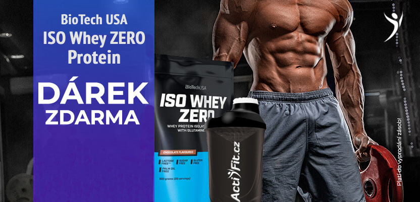 BioTech USA Iso Whey Zero 500 g + Shaker