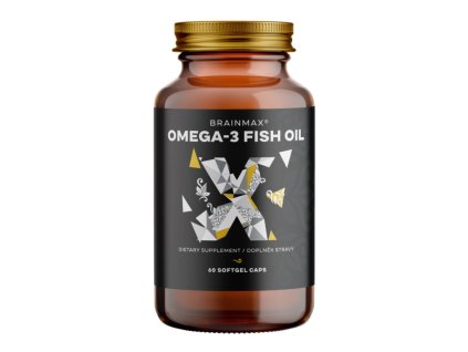 brainmax omega 3 rybi olej 60 kapsli