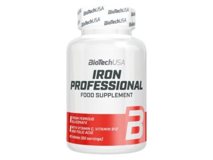 biotech usa iron professional zelezo 60 tablet