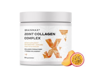brainmax joint collagen komplex broskev marakuja 225 g