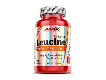 amix peptide pepform leucine 500 mg 90 kapsli