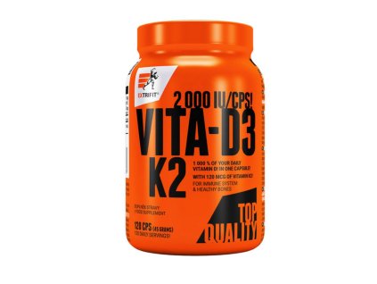 extrifit vita d3 k2 2000 iu 120 kapsli