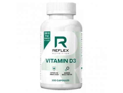 reflex nutrition vitamin d3 100 kapsli