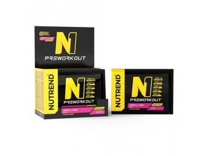 nutrend n1 preworkout 10x17 g