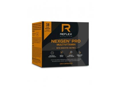 reflex nexgen pro digestive enzymes 120 kapsli