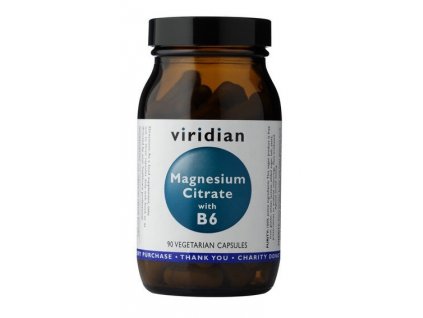 4095 1 viridian magnesium citrate with vitamin b6 90 kapsli