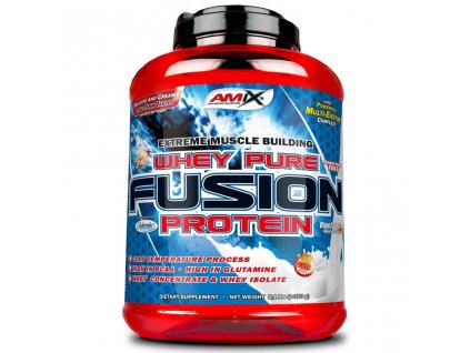 AMIX Whey Pure Fusion Protein (Obsah 4000 g, Příchuť vanilka)