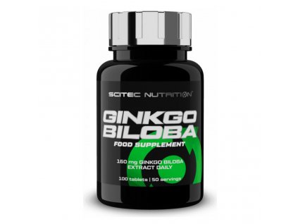 scitec nutrition ginkgo biloba 100 tablet