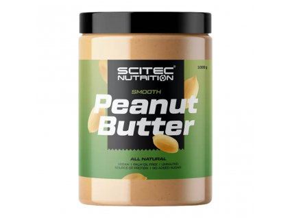 scitec nutrition peanut butter arasidove maslo jemne 1000 g